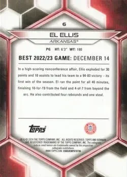 Back of El Ellis