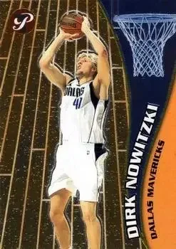 2001-02 Topps Pristine #5 Dirk Nowitzki