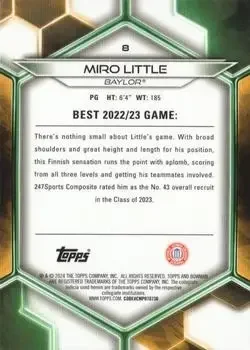 Back of Miro Little