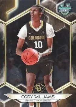 2023-24 Bowman University Best #10 Cody Williams