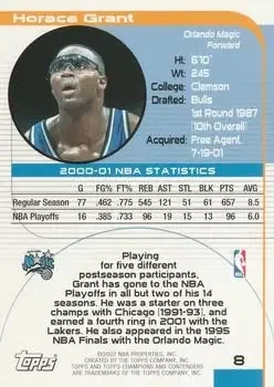 Back of Horace Grant