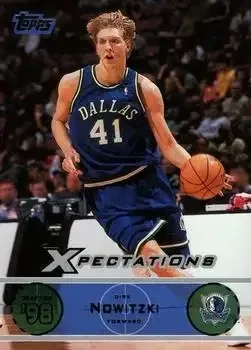 2001-02 Topps Xpectations #5 Dirk Nowitzki