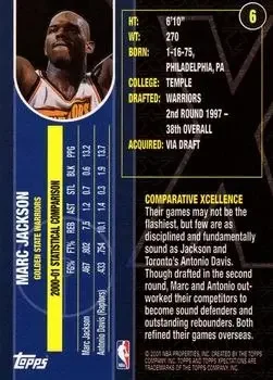 Back of Marc Jackson