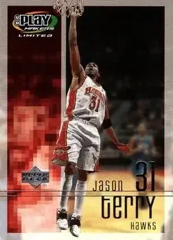 2001-02 UD PlayMakers Limited #3 Jason Terry