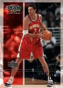 2001-02 UD PlayMakers Limited #4 Toni Kukoc