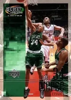 2001-02 UD PlayMakers Limited #6 Paul Pierce