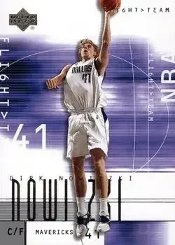 2001-02 Upper Deck Flight Team #2 Dirk Nowitzki
