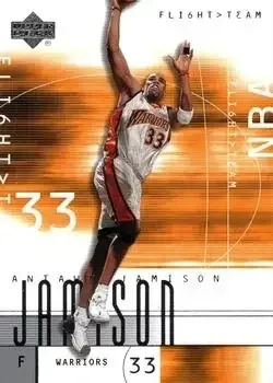 2001-02 Upper Deck Flight Team #3 Antawn Jamison
