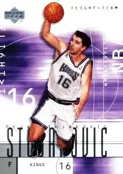 2001-02 Upper Deck Flight Team #5 Peja Stojaković