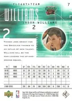 Back of Jason Williams