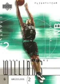 2001-02 Upper Deck Flight Team #7 Jason Williams