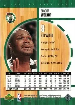 Back of Antoine Walker