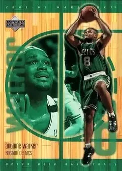 2001-02 Upper Deck Hardcourt #4 - Antoine Walker - Boston Celtics