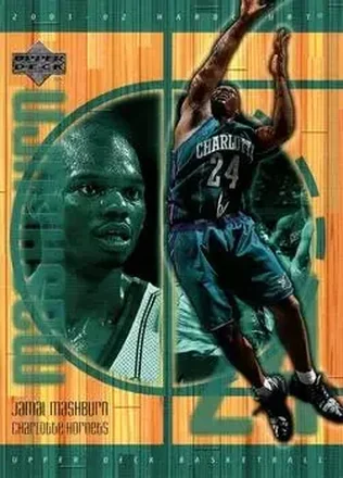 2001-02 Upper Deck Hardcourt #7 Jamal Mashburn