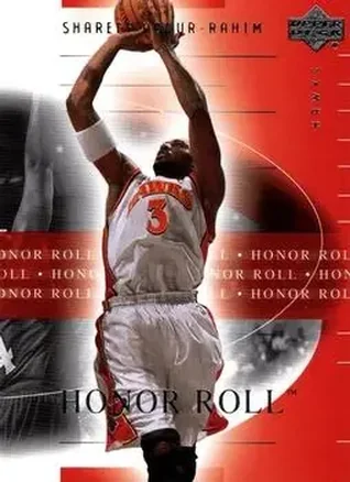 2001-02 Upper Deck Honor Roll #1 Shareef Abdur-Rahim