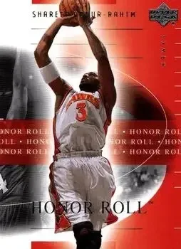 2001-02 Upper Deck Honor Roll #1 Shareef Abdur-Rahim