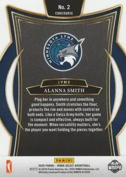 Back of Alanna Smith