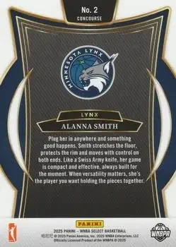 Back of Alanna Smith