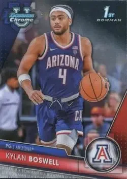 2023-24 Bowman University Chrome #3 Kylan Boswell