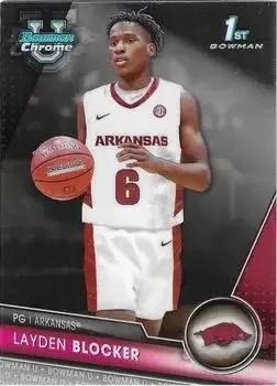2023-24 Bowman University Chrome #7 Layden Blocker