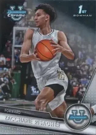 2023-24 Bowman University Chrome #9 Zaccharie Risacher