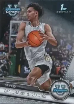 2023-24 Bowman University Chrome #9 Zaccharie Risacher