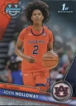 2023-24 Bowman University Chrome #10 Aden Holloway