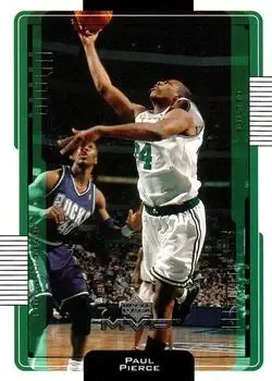 2001-02 Upper Deck MVP #7 Paul Pierce