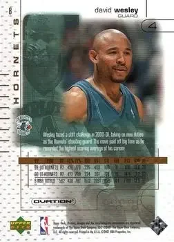 Back of David Wesley