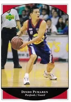 2001-02 Upper Deck PBA Philippines #5 - Dindo Pumaren - Purefoods