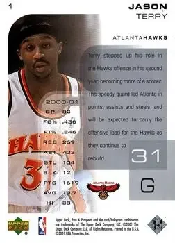 Back of Jason Terry