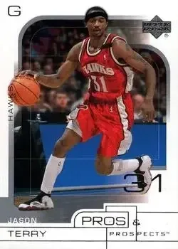 2001-02 Upper Deck Pros & Prospects #1 Jason Terry