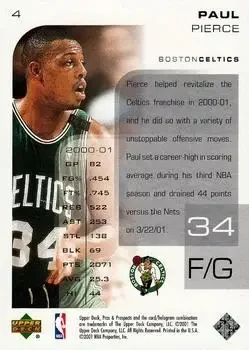 Back of Paul Pierce