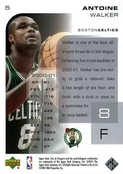 Back of Antoine Walker