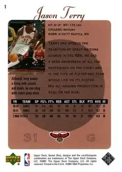 Back of Jason Terry