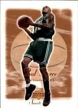 2001-02 Upper Deck Sweet Shot #4 Paul Pierce