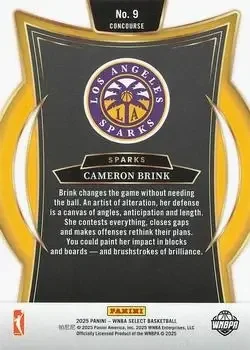 Back of Cameron Brink