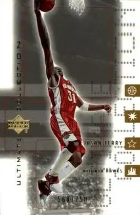 2001-02 Upper Deck Ultimate Collection #1 Jason Terry