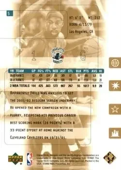 Back of Baron Davis