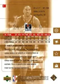 Back of Andre Miller