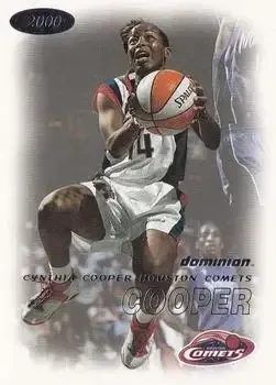 2000 SkyBox Dominion WNBA #1 Cynthia Cooper