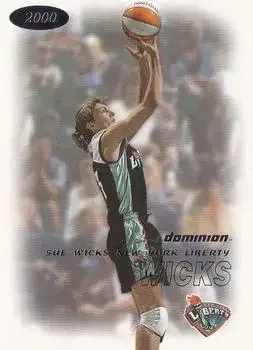 2000 SkyBox Dominion WNBA #2 Sue Wicks