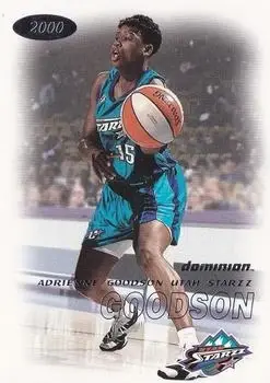 2000 SkyBox Dominion WNBA #4 Adrienne Goodson