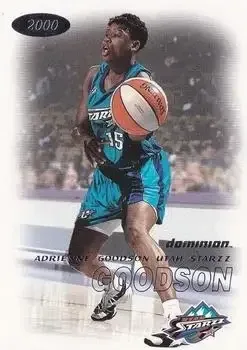 2000 SkyBox Dominion WNBA #4 Adrienne Goodson