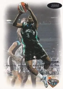 2000 SkyBox Dominion WNBA #6 Crystal Robinson