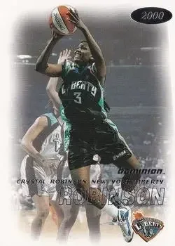 2000 SkyBox Dominion WNBA #6 Crystal Robinson