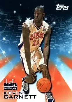 2000 Topps Team USA #9 Kevin Garnett
