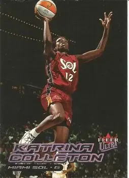 2000 Ultra WNBA #6 Katrina Colleton