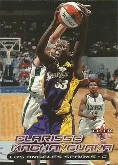 2000 Ultra WNBA #7 - Clarisse Machanguana - Los Angeles Sparks