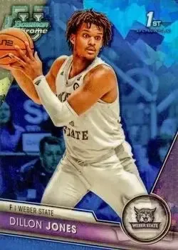 2023-24 Bowman University Chrome Sapphire #1 Dillon Jones